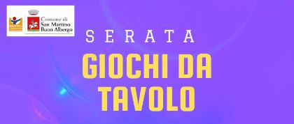 Serata giochi da tavolo Serata giochi da tavolo
